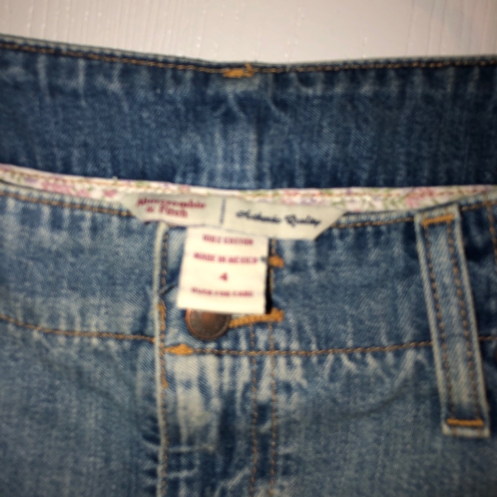 Blue jean skirt